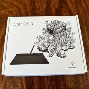 XP-Pen Star G640 drawing tablet.